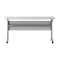 Flash Furniture Palmer 60in. x 24in. HD Nesting Table w/T-Legs, Modesty Panel, 1in. Thick Gray Tabletop, Gray Frame MT-M6024-T-LEG-GRYGRY-GG - alternate 3